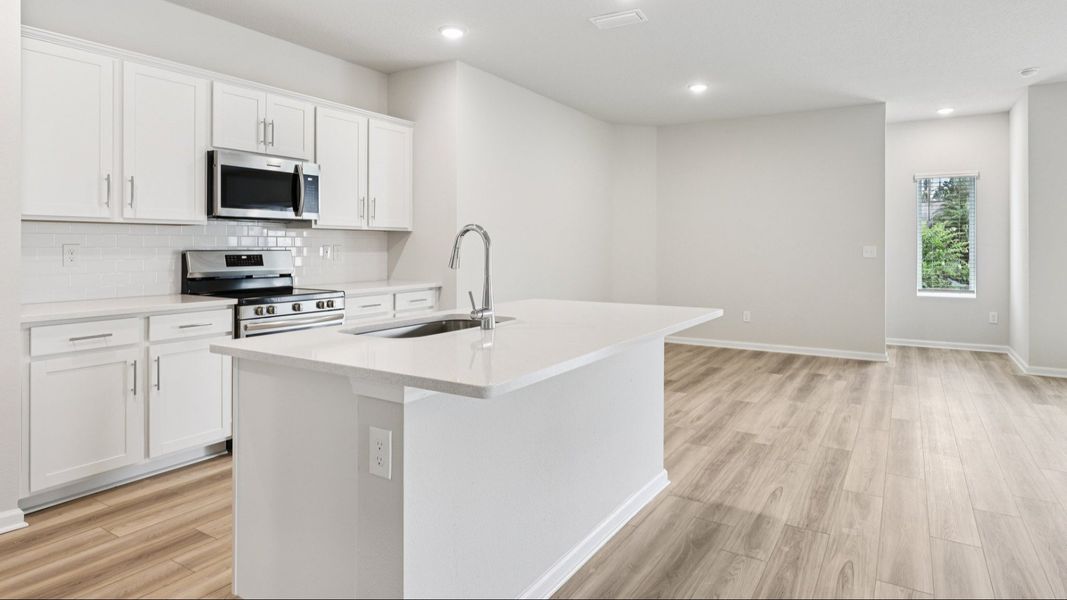Furnished interior in a model home at Palm Coast in Palm Coast (Image 8).