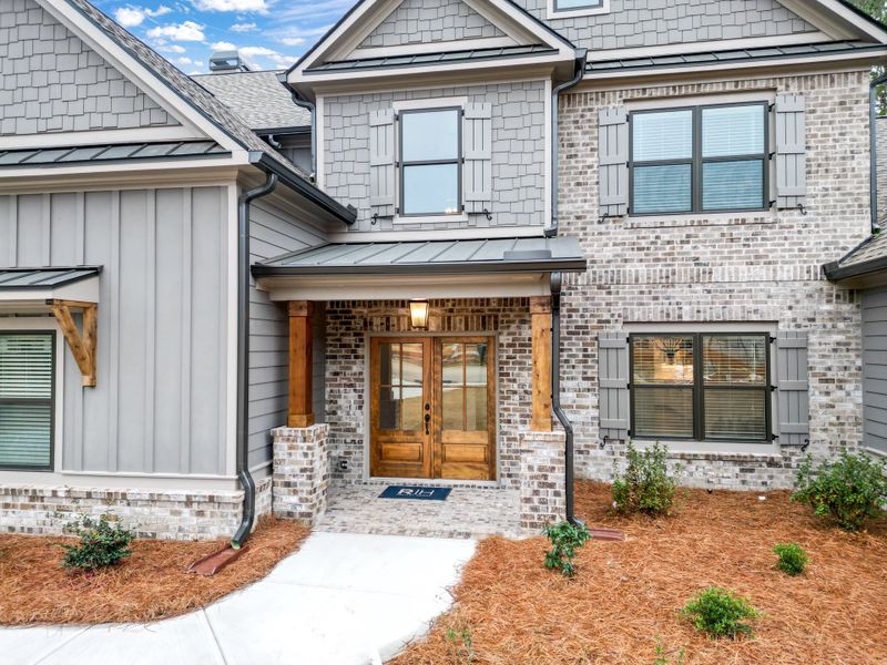 Exterior details of a home in Stonegate, Monroe (Image 4).