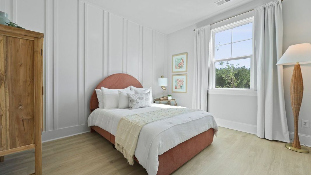 Furnished interior in a model home at Berkeley Bay in Ridgeville (Image 23).