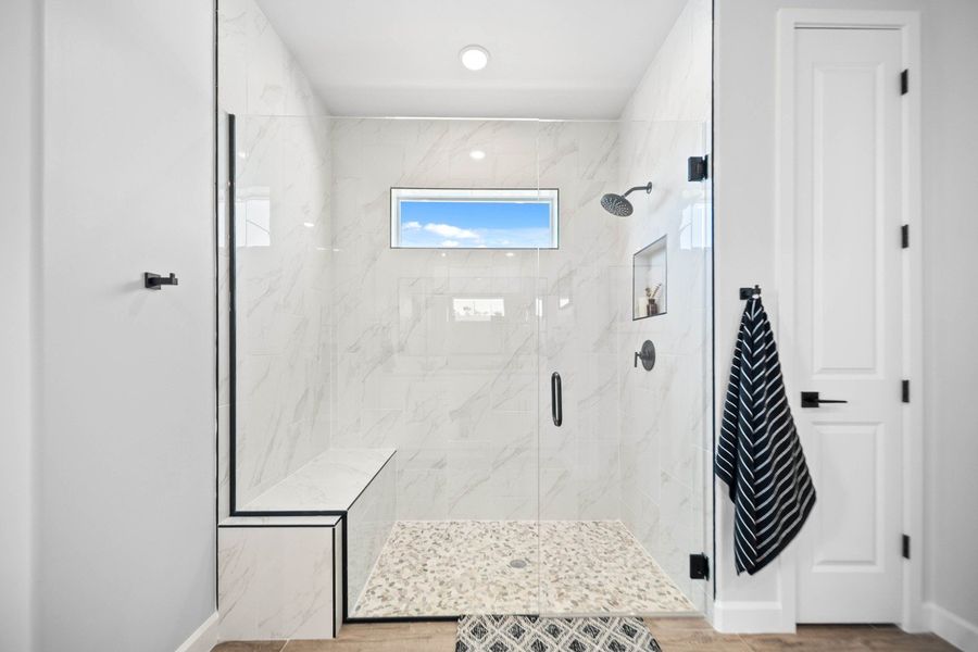 Furnished interior in a model home at Summer Sky North in El Paso (Image 33).