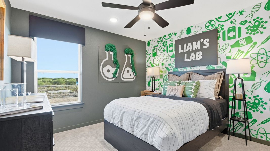 Furnished interior in a model home at Sky Ridge in San Marcos (Image 30). Furnished interior in a model home at Sky Ridge in San Marcos (Image 30).