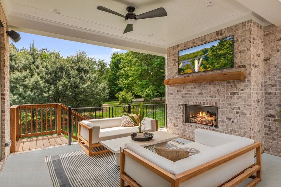 The Marabelle Outdoor Living Area The Marabelle Outdoor Living Area