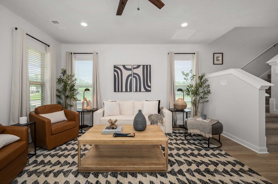Hickory Cove - Burns, TN - DSLD Homes - Bridgeton II G - Living Room