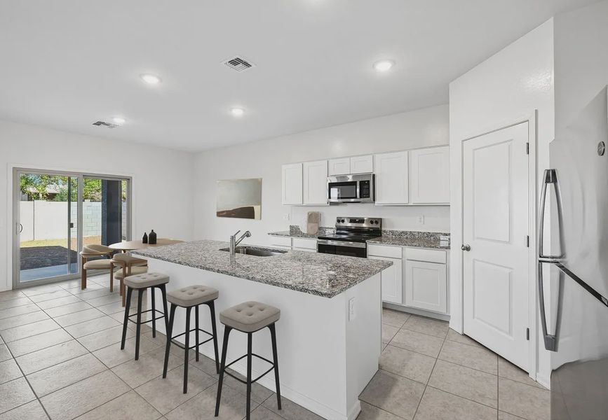 Furnished interior in a model home at Magma Ranch Vistas in Florence (Image 5).