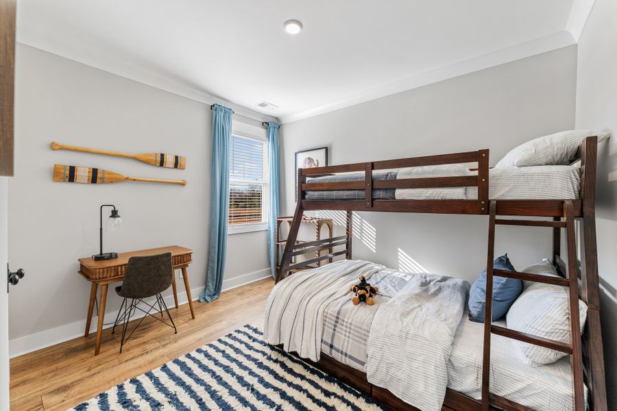 Furnished interior in a model home at South Park in Piedmont (Image 42).