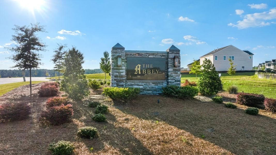 Front exterior of a home in the The Abbey at Trolley Run Station community, located in Aiken, SC (Image 11).