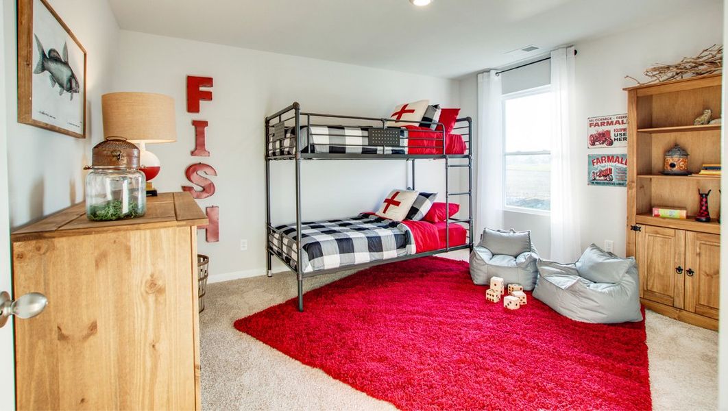 Furnished interior in a model home at The Parks in White House (Image 9). Furnished interior in a model home at The Parks in White House (Image 9).