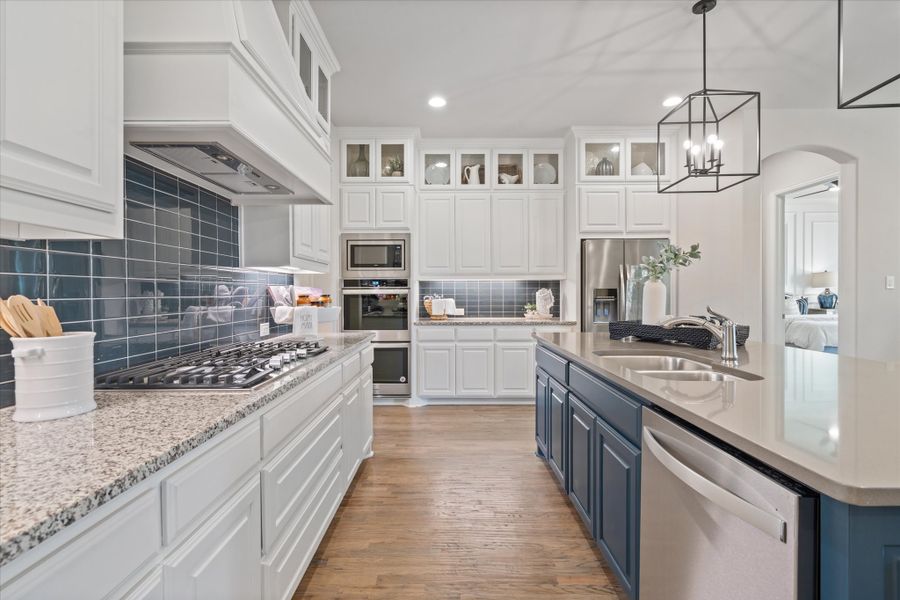 Furnished interior in a model home at Stone Creek Estates in Rockwall (Image 5).