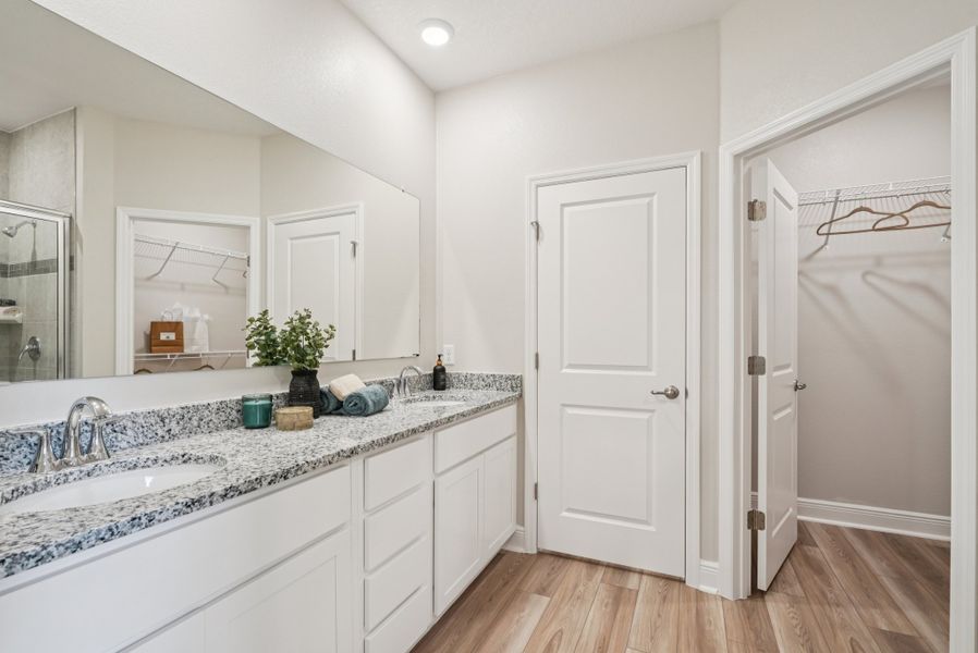 Furnished interior in a model home at Port Charlotte Signature in Port Charlotte (Image 9).