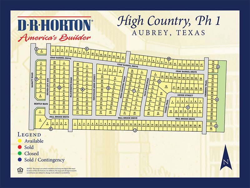 Image 12 of the High Country at Silverado community in Aubrey, TX. Image 12 of the High Country at Silverado community in Aubrey, TX.