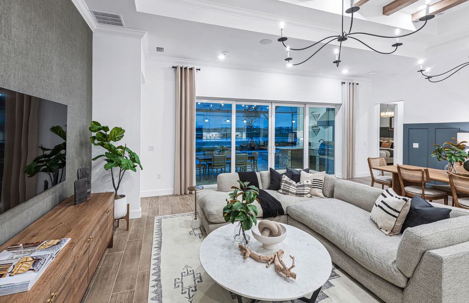 Resort lifestyle community of TerraWalk offers a variety of floorplans