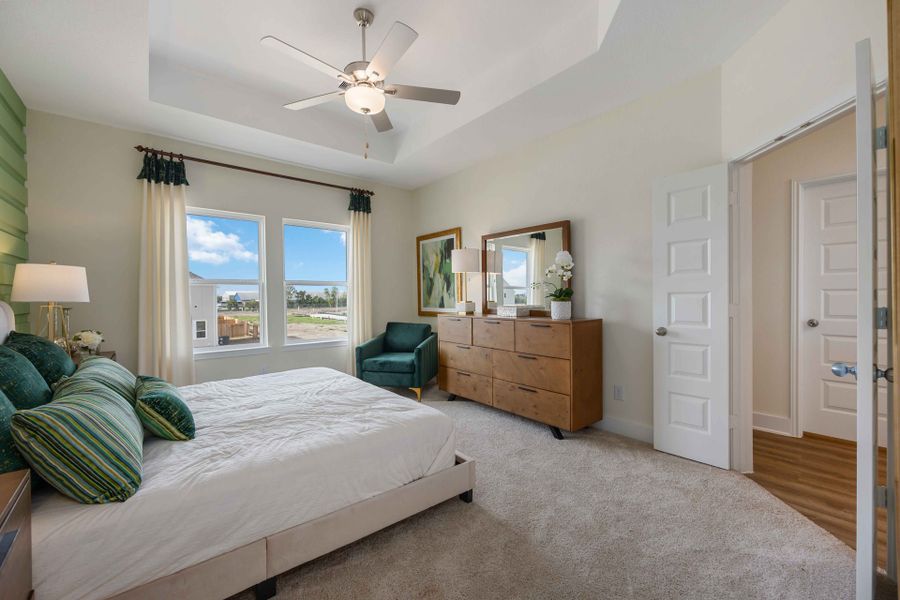 Alicante Model Home – Picasso Floorplan – Primary Bedroom Alicante Model Home – Picasso Floorplan – Primary Bedroom
