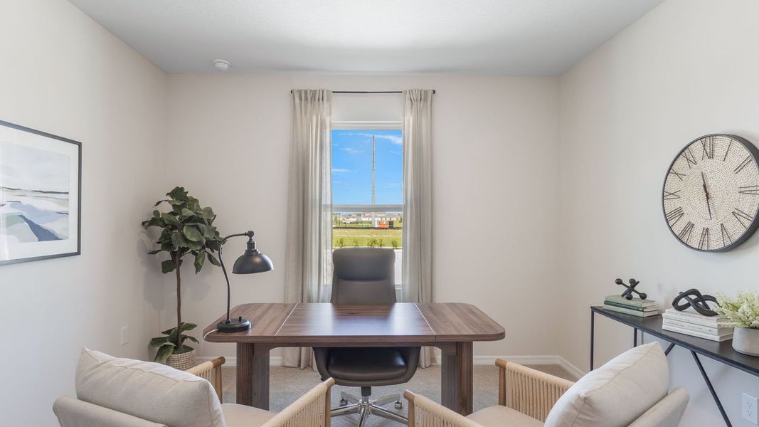 Furnished interior in a model home at Annabelle Estates in Lake Wales (Image 10). Furnished interior in a model home at Annabelle Estates in Lake Wales (Image 10).