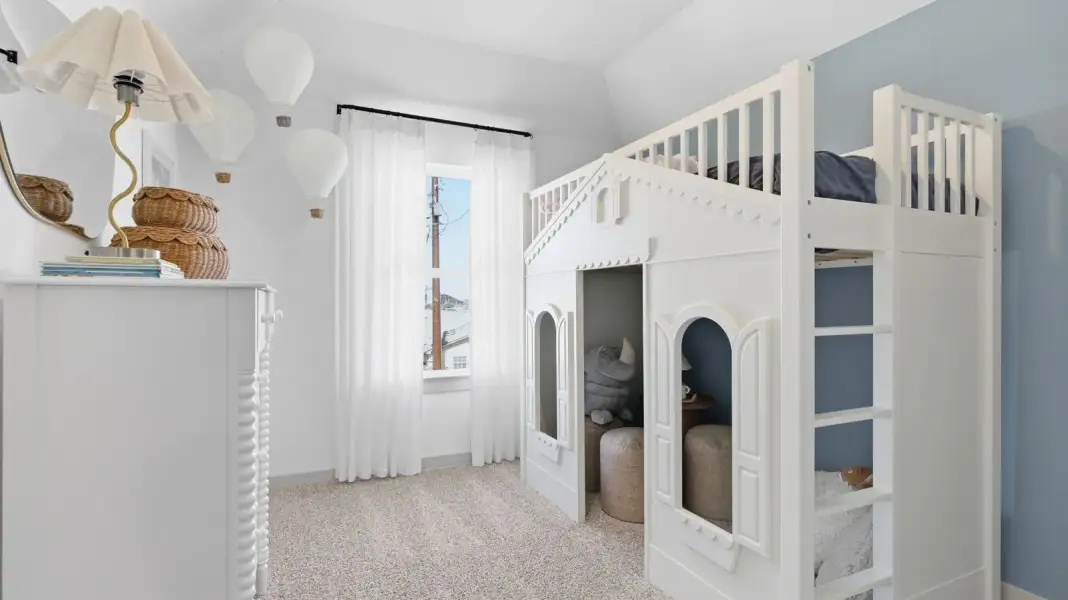 Furnished interior in a model home at Alexander 65' Homesites in Pearland (Image 40).