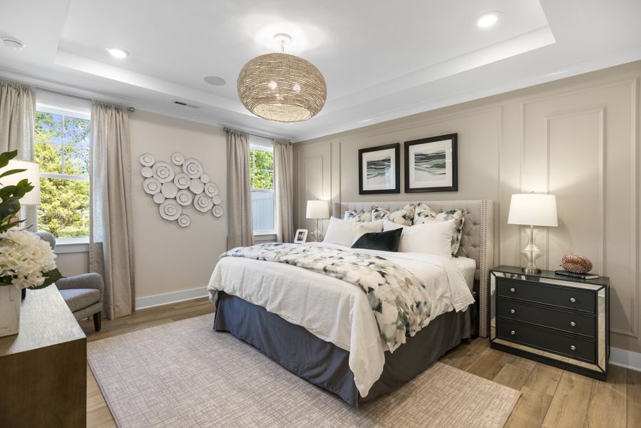 Furnished interior in a model home at Harbor Crossing in Greensboro (Image 7). Furnished interior in a model home at Harbor Crossing in Greensboro (Image 7).