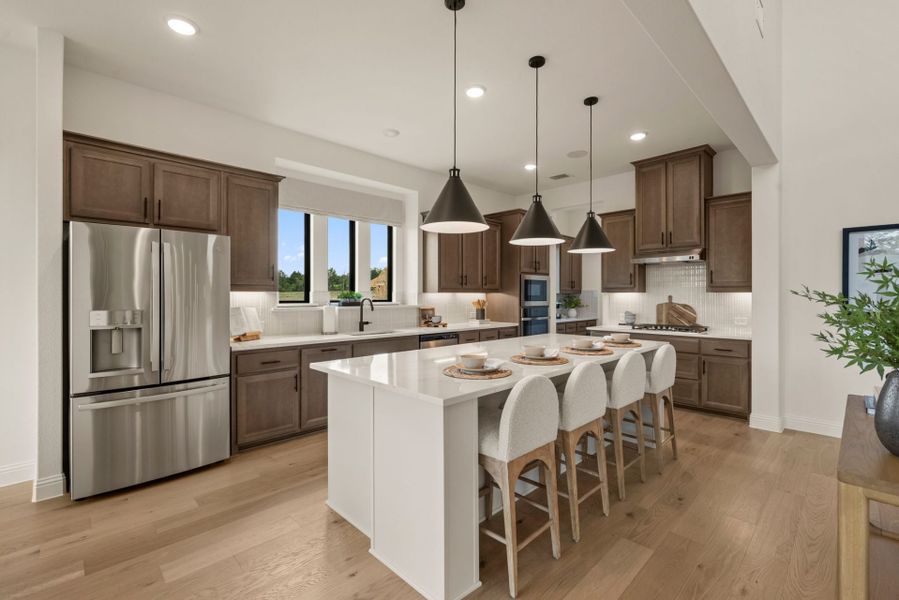 Furnished interior in a model home at Park Hills in Rockwall (Image 9). Furnished interior in a model home at Park Hills in Rockwall (Image 9).