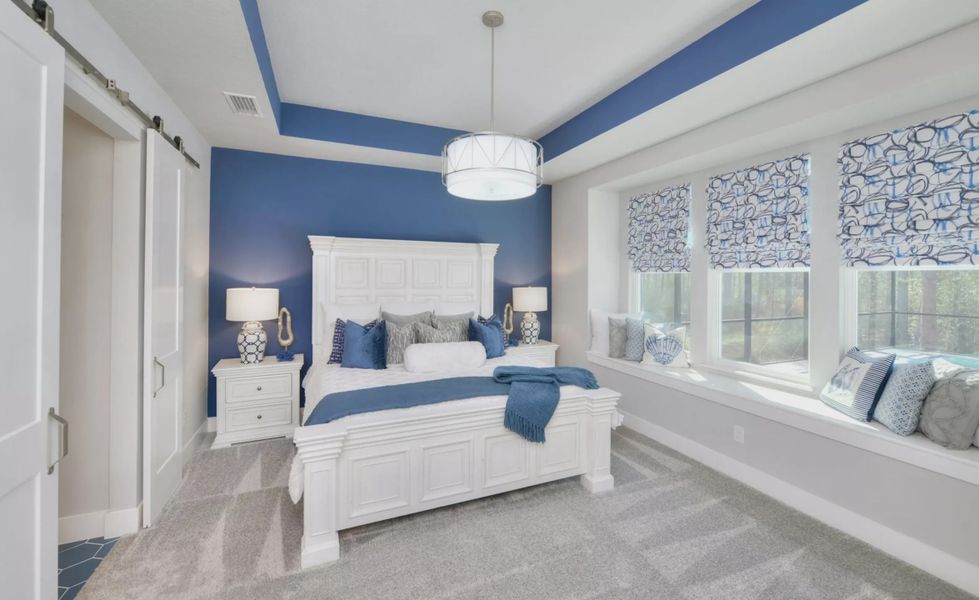 Furnished interior in a model home at Woodhaven in Port Orange (Image 30). Furnished interior in a model home at Woodhaven in Port Orange (Image 30).