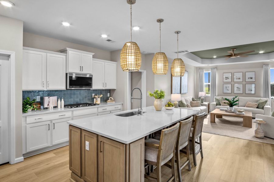 Furnished interior in a model home at Heritage Park at Longs in Longs (Image 9).