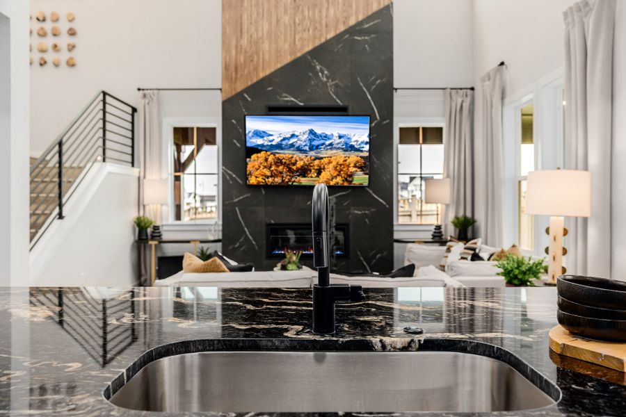 Furnished interior in a model home at Westerly in Erie (Image 4). Furnished interior in a model home at Westerly in Erie (Image 4).