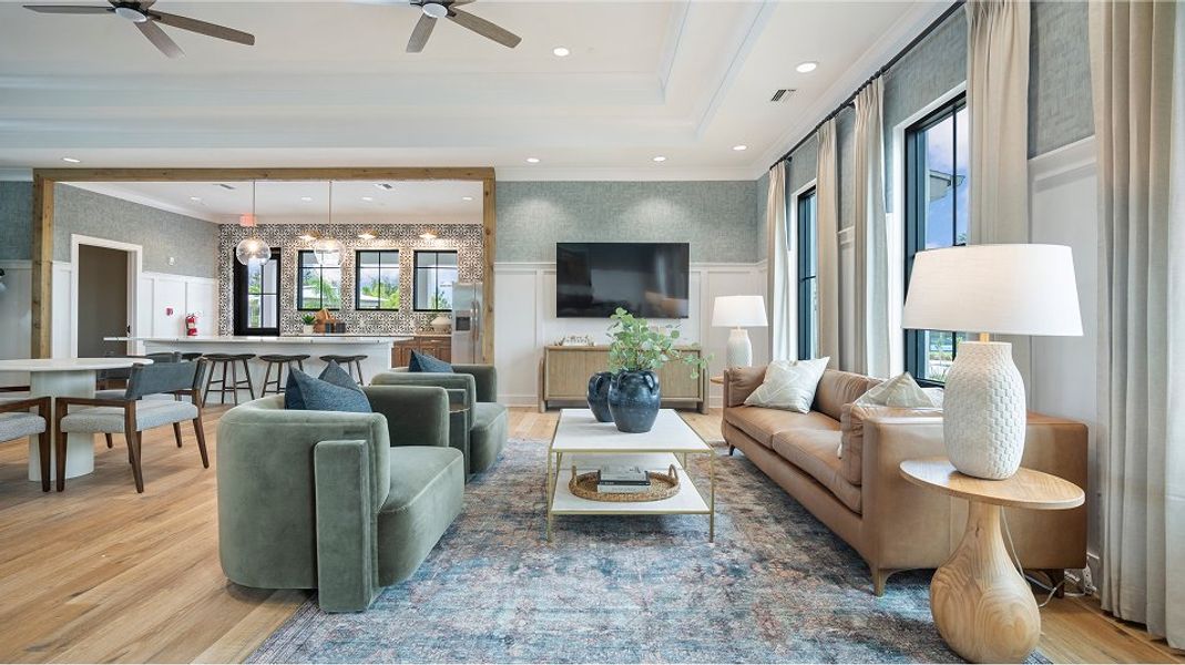 Stonegate Preserve Amenity Clubhouse Interior Social Rooms 1of5 100725