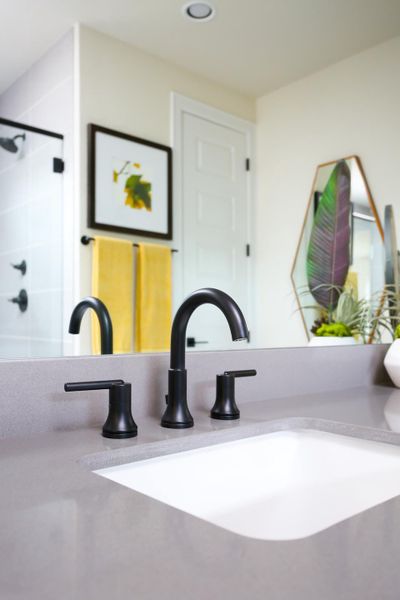 Close-up of interior finishes in a home at Casetta Ranch, Kyle (Image 66).