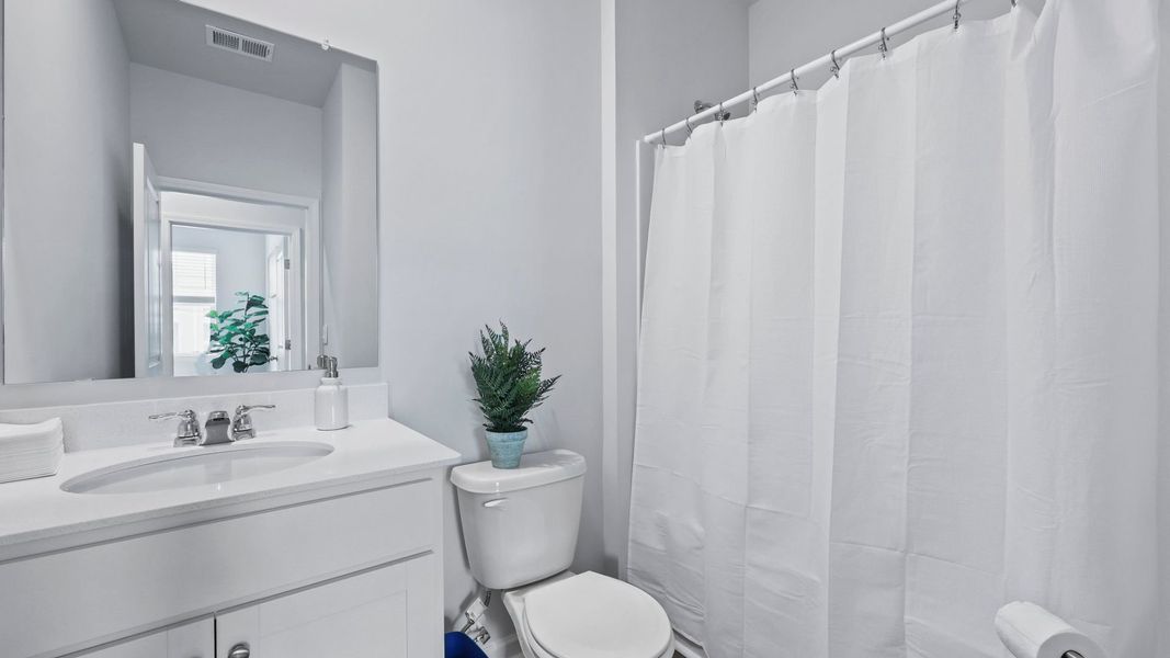 Furnished interior in a model home at North Shore in Summerton (Image 21).