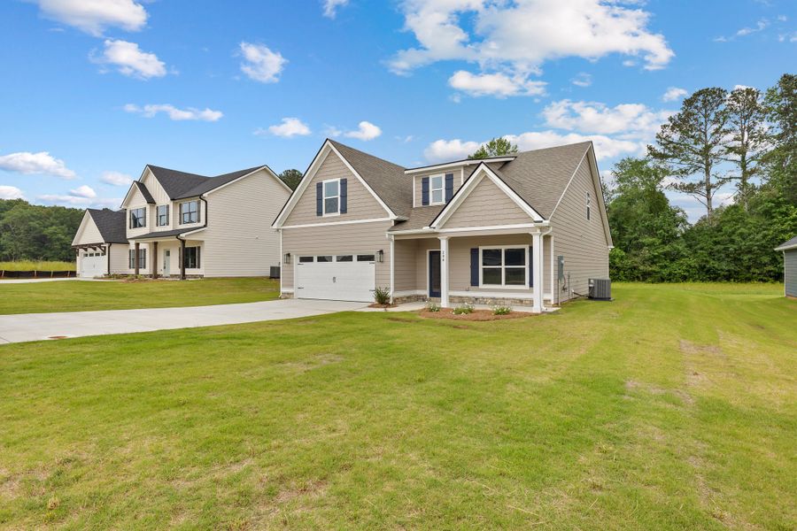 Front exterior of a home in the Standing Oaks community, located in Senoia, GA (Image 9).