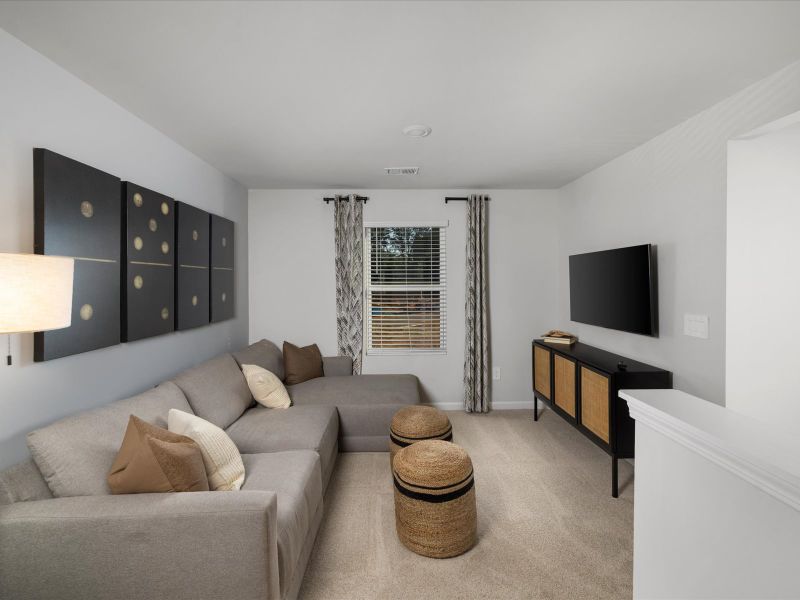 Furnished interior in a model home at Pleasant Brook in Piedmont (Image 14).