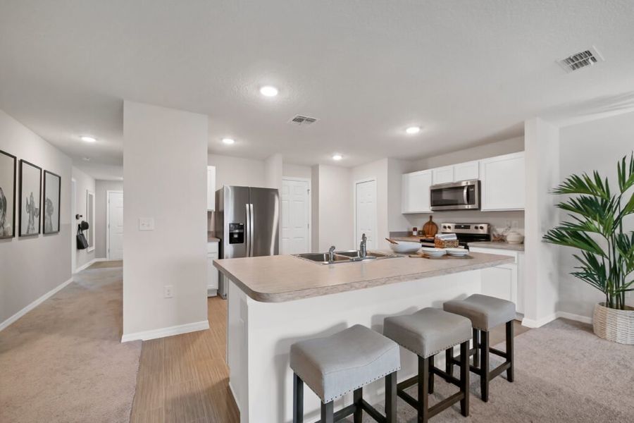 Furnished interior in a model home at Poinciana in Poinciana (Image 9).