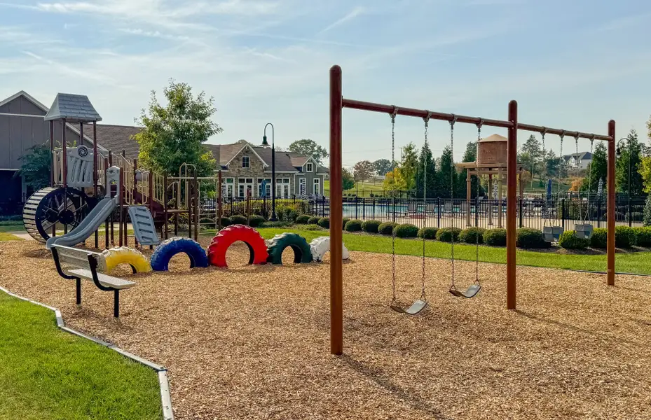 Millstone Community Playground in Hendersonville new home construction community