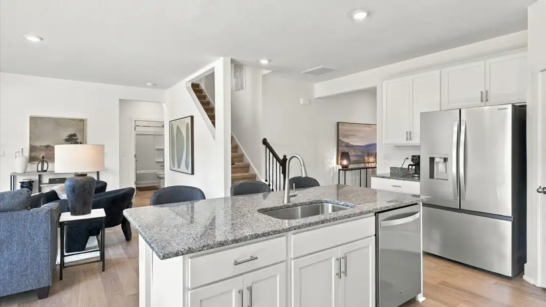 Furnished interior in a model home at Irwin Oaks in Corryton (Image 8). Furnished interior in a model home at Irwin Oaks in Corryton (Image 8).