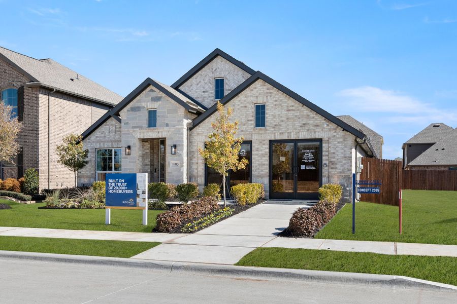 Front exterior of a home in the Summer Crest community, located in Fort Worth, TX (Image 2).