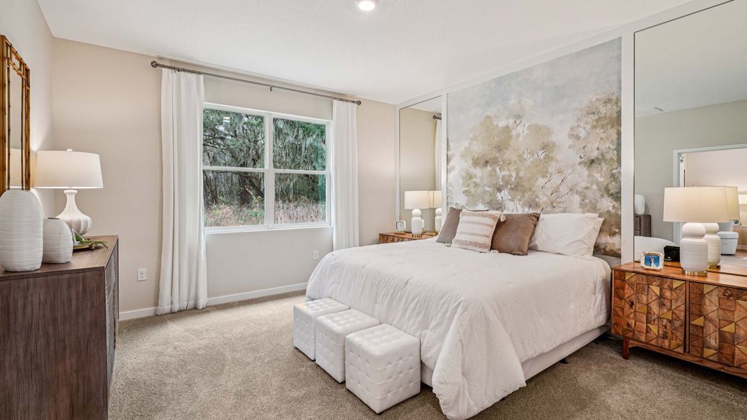 Furnished interior in a model home at Ocala Preserve in Ocala (Image 4). Furnished interior in a model home at Ocala Preserve in Ocala (Image 4).