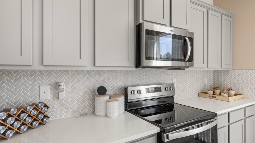 Furnished interior in a model home at Locust Grove Station - Cedar Ridge in Locust Grove (Image 9).