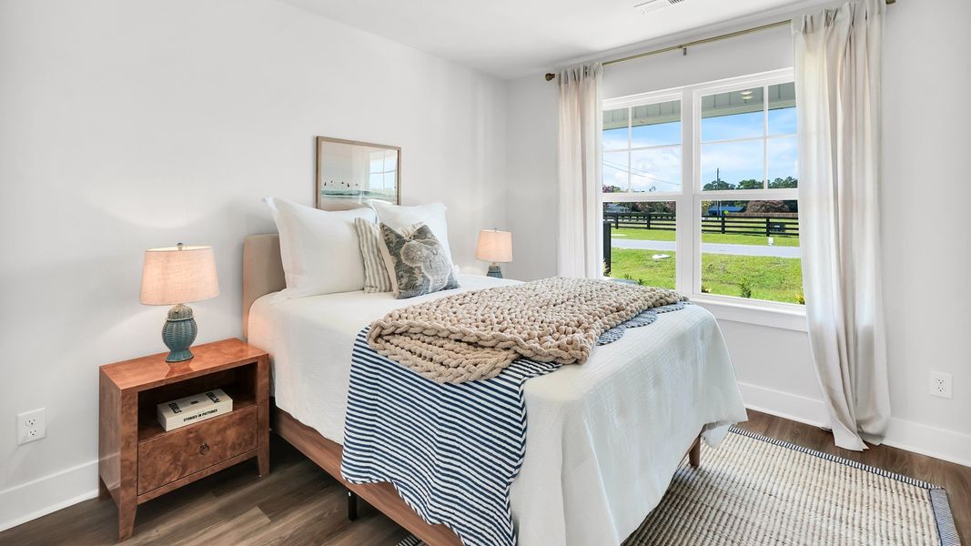 Furnished interior in a model home at Merchant Point in Jacksonville (Image 14).