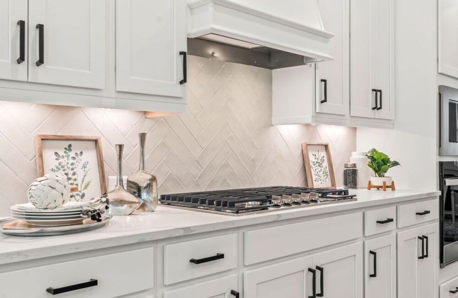 Furnished interior in a model home at Linden Grove in Powder Springs (Image 5).