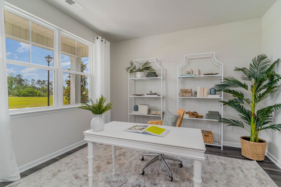 Furnished interior in a model home at Heather Glen in Little River (Image 38). Furnished interior in a model home at Heather Glen in Little River (Image 38).