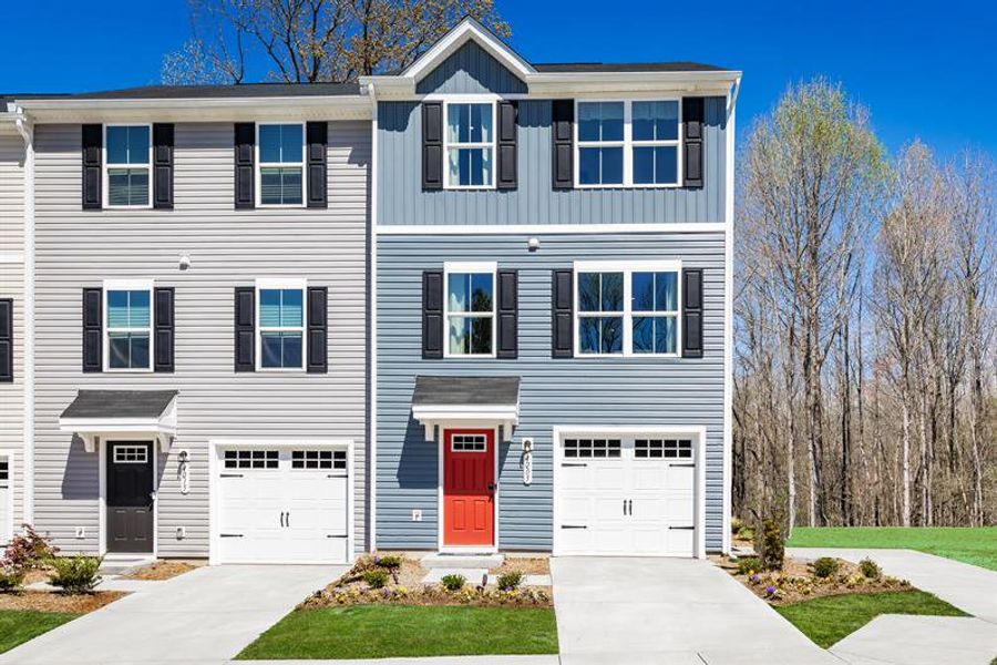 Front exterior of a home in the South Mills Towns community, located in South Mills, NC (Image 4).