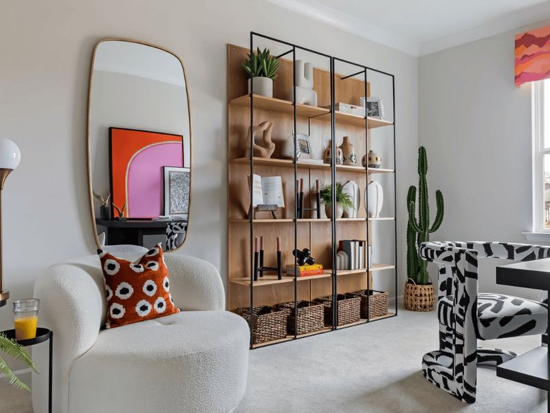 Furnished interior in a model home at Amplitude in Charlotte (Image 10). Furnished interior in a model home at Amplitude in Charlotte (Image 10).