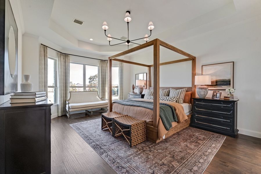 Furnished interior in a model home at King's Crossing - Phase 5 & 6 in Parker (Image 16). Furnished interior in a model home at King's Crossing - Phase 5 & 6 in Parker (Image 16).