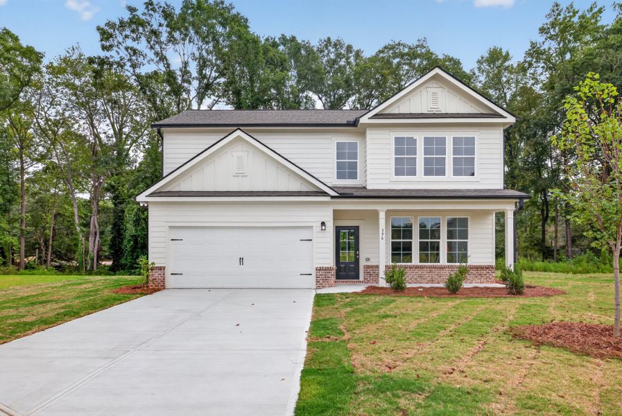 Front exterior of a home in the Red Bird Manor community, located in Jefferson, GA (Image 14).