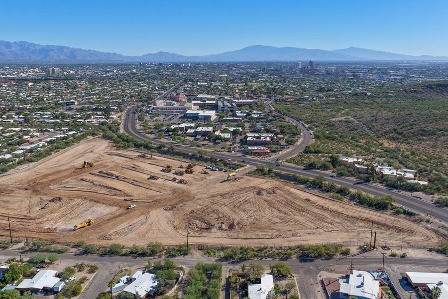Site preparation and early development at Enclaves at Tumamoc in Tucson, AZ (Image 4). Site preparation and early development at Enclaves at Tumamoc in Tucson, AZ (Image 4).