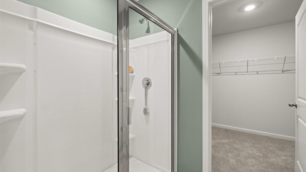 Furnished interior in a model home at Northwoods at Mirror Lake in Villa Rica (Image 27).