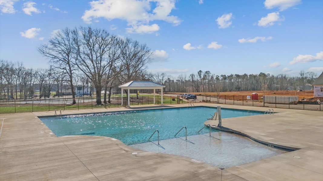 Large pool at Midway Amenities Center in Anderson, SC
