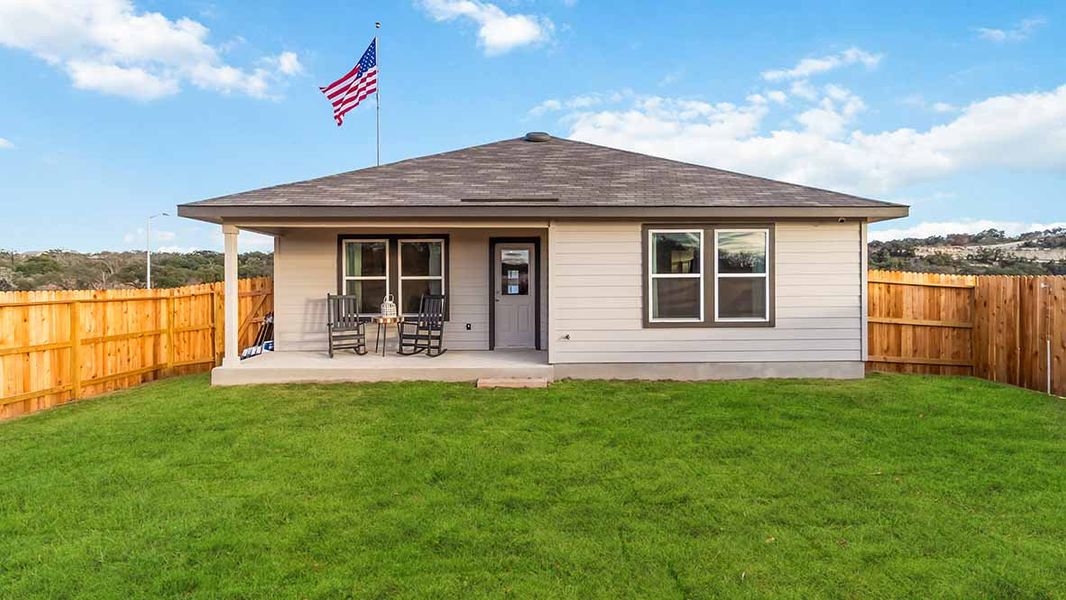 Exterior details of a home in The Birch at Spencer Ranch, Boerne (Image 2).