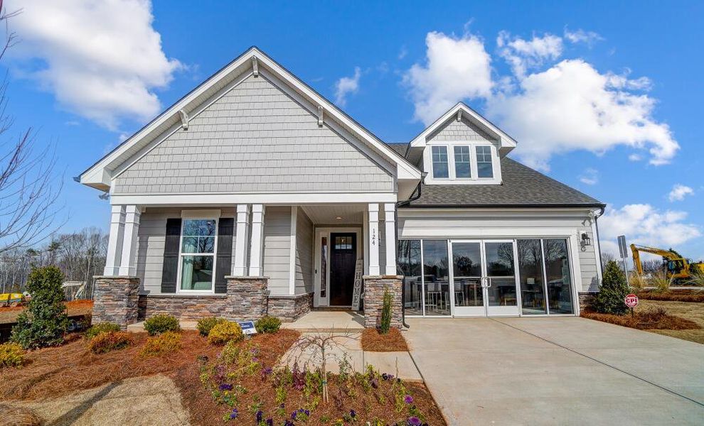 Front exterior of a home in the SpringLake community, located in York, SC (Image 8). Front exterior of a home in the SpringLake community, located in York, SC (Image 8).