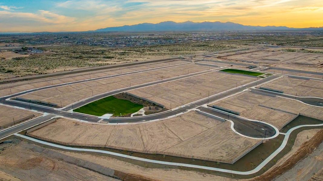 Site preparation and early development at Mason Ranch in Surprise, AZ (Image 29).