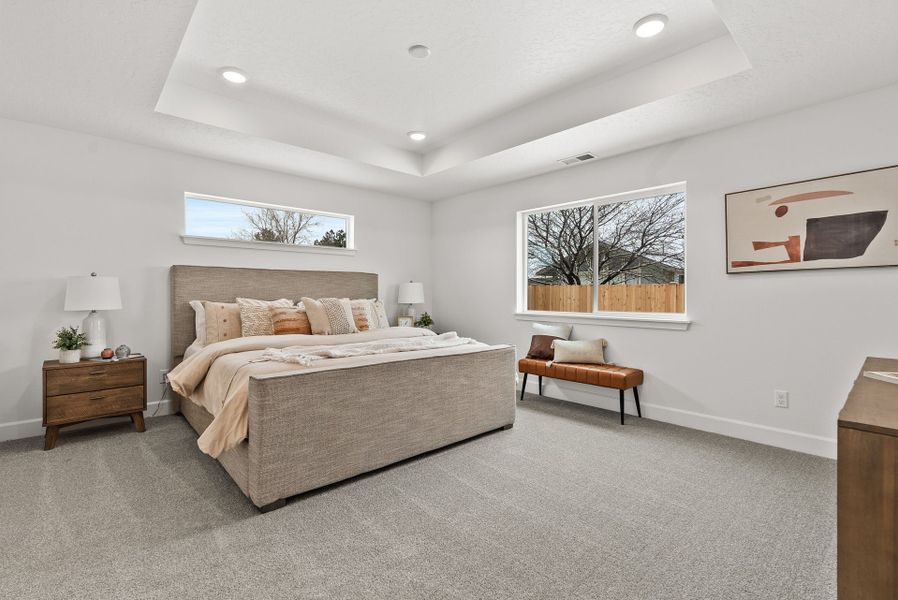 Furnished interior in a model home at Willowbrook in Madras (Image 22).