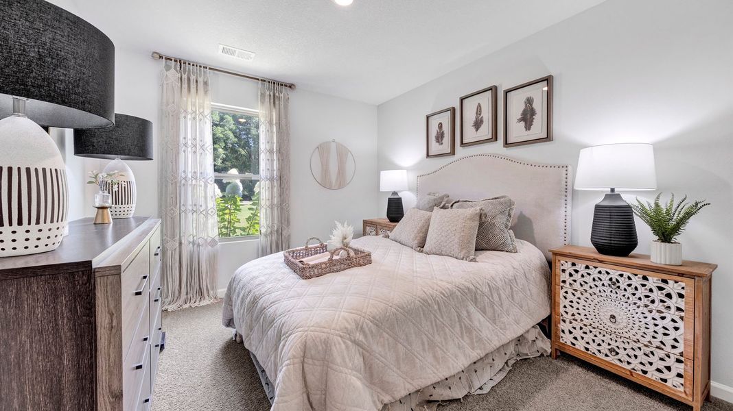 Furnished interior in a model home at Huntington Estates in Millington (Image 30).