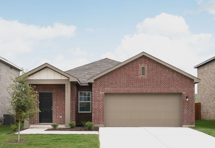 Front exterior of a home in the Hennersby Hollow community, located in San Antonio, TX (Image 4).